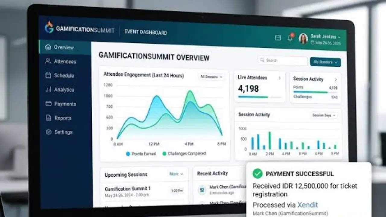 Website for Ticket Sale GamificationSummit Complete Guide